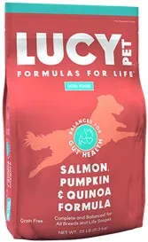 4.5lb Lucy Pet Salmon, Pumpkin & Quinoa for Dogs - Food